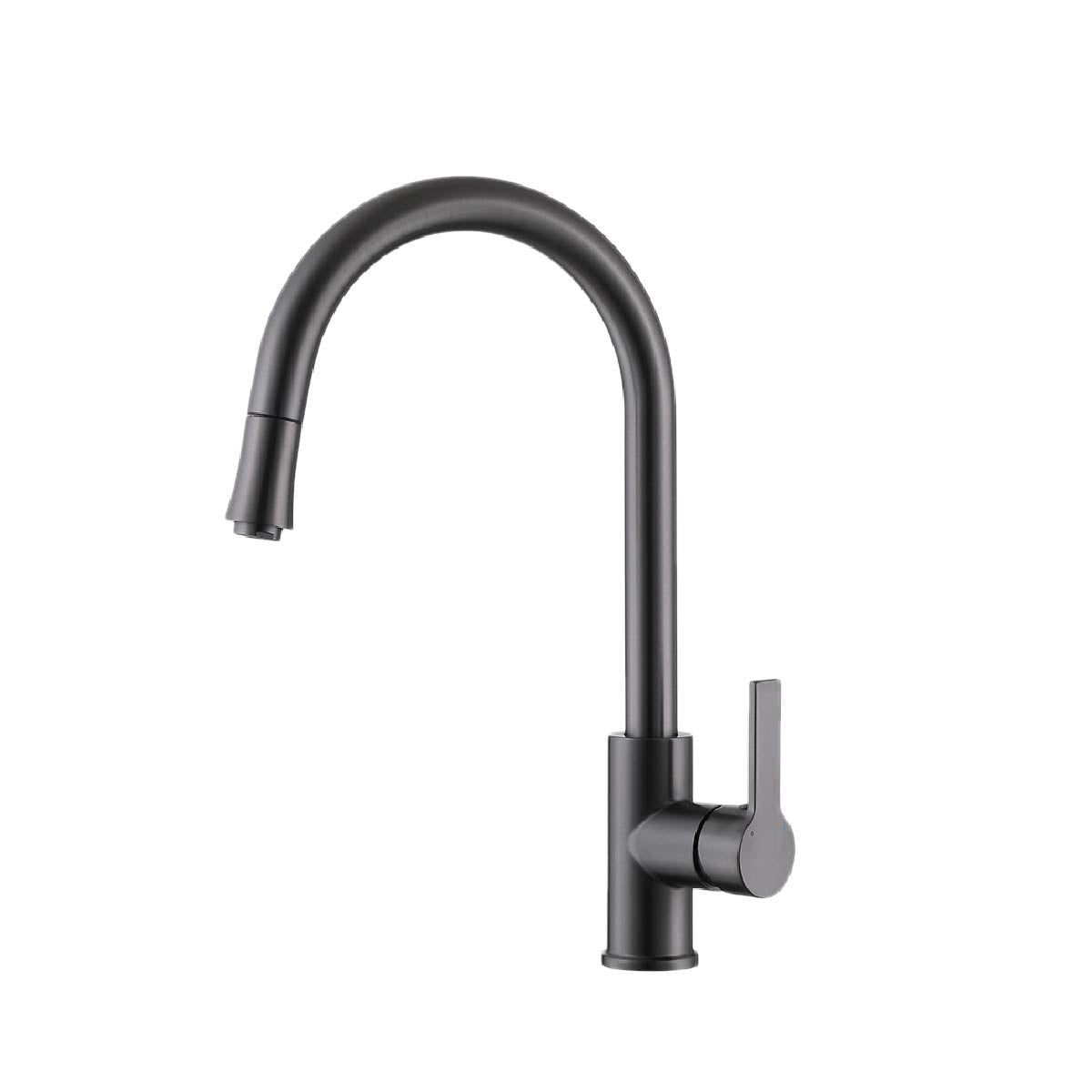 Mezcladora Monoc. P/Cocina Al Mueble Maui-1 Bronce Gun Grey - Fratelli Premium